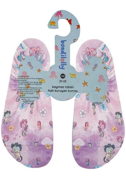 Denizatı Desenli Kaydırmaz Çocuk Deniz Ayakkabısı BNL-0026