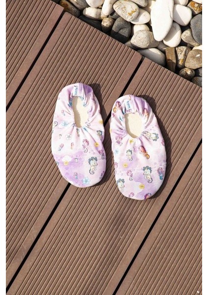 Denizatı Desenli Kaydırmaz Çocuk Deniz Ayakkabısı BNL-0026 fiyatları