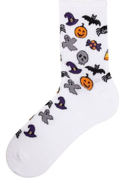 Unisex Halloween 3lü Kutulu Soket Çorap 2 ONL-02630