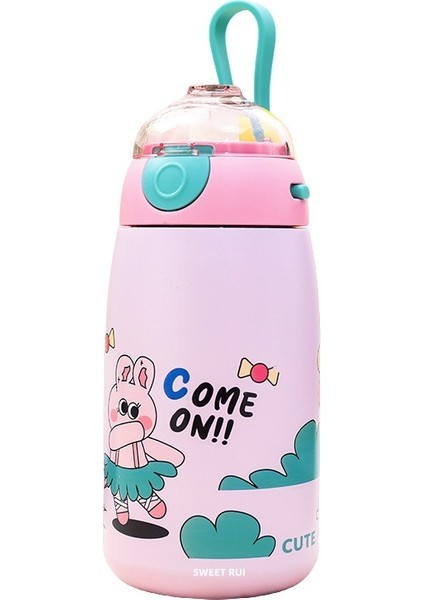 Sevimli Karikatür Taşınabilir Termal Su Şişesi 50 ml (Yurt Dışından)
