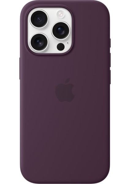 iPhone 16 Pro Silicone Case With Magsafe - Plum