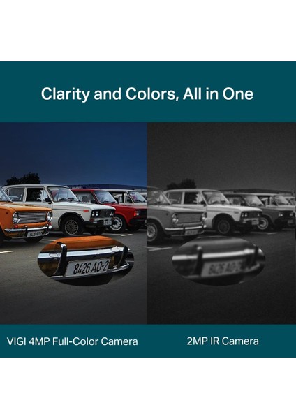 Tp-Lınk Vıgı C240 4 mm 4mp Full-Color Dome Ip Kamera (1/3" 30FPS FHD H265+)
