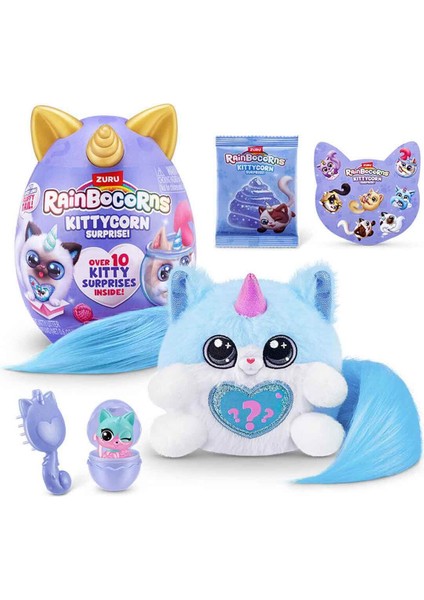 Rainbocorn Kittycorn Sürpriz Seri 3 - Mavi Kuyruk