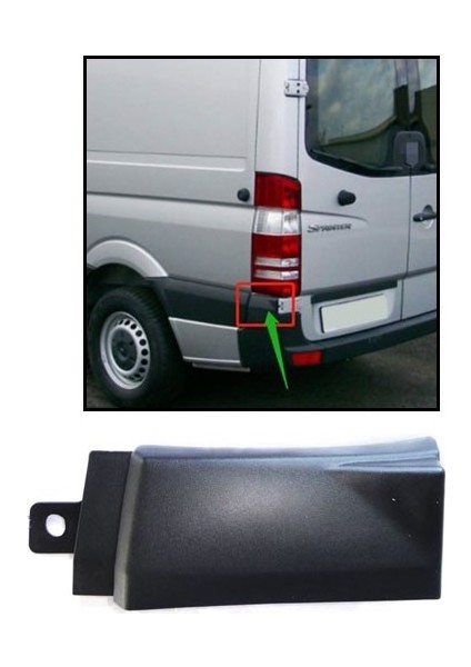 Ns Nilser Auto Parts Crafter - Sprinter Arka Tampon Kapağı Sol 2006 >