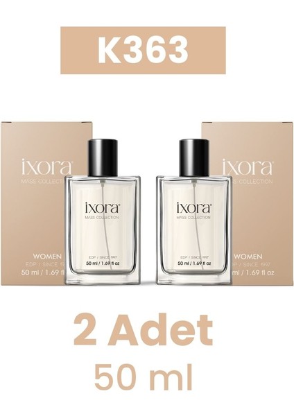 K363 Figure (2 Adet) Kadın Parfüm 50 Ml Edp