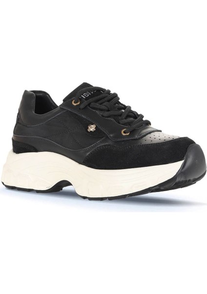 Siyah Süet-Deri Kadın Sneakers 16WA8179 16WA8179 fiyatları