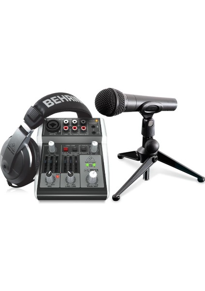Podcastudio 2 Usb Podcast Kayıt Paketi