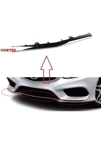 - Ön Tampon Alt Nikelaj Orta ( Amg ) W212 2013- - 2128852674