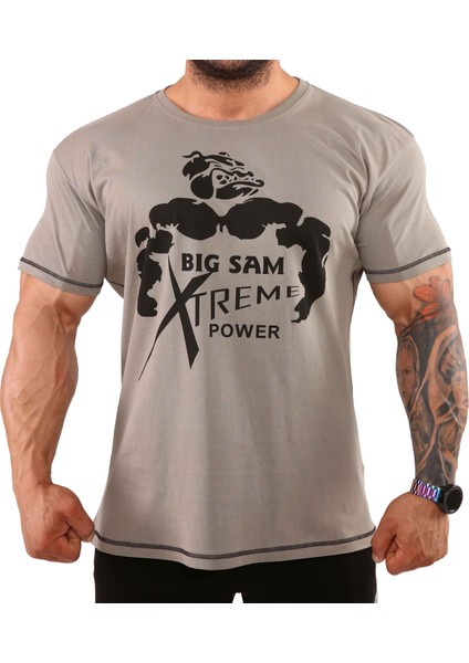 Regular Fit Extreme Spor T-Shirt Big Sam 2851
