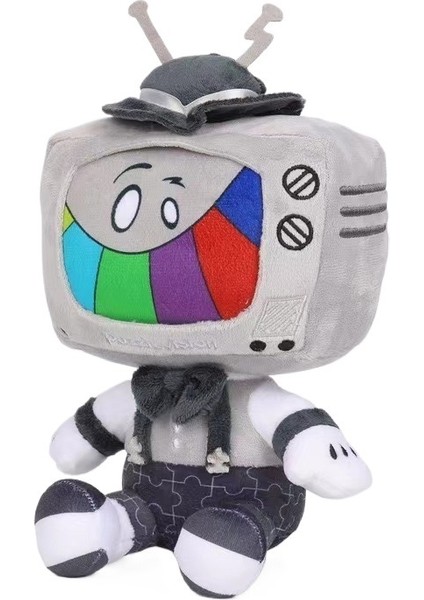 Tv Sunucusu Bay Puzzles Peluş Bay Puzzle Tv Peluş Oyuncak (Yurt Dışından)