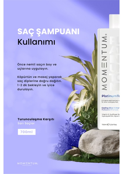 Şampuan Platinum Tone 700 Ml