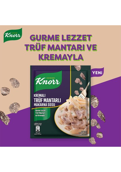 Kremalı Trüf Mantarlı Makarna Sosu 52g x5