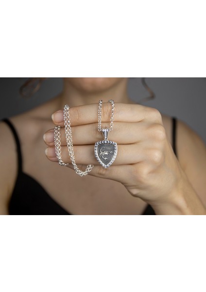 Akrep Burcu 925 Ayar Gümüş Kolye modelleri