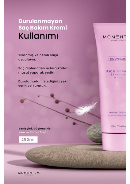 Durulanmayan Saç Bakım Maskesi Rich Repair 250 Ml