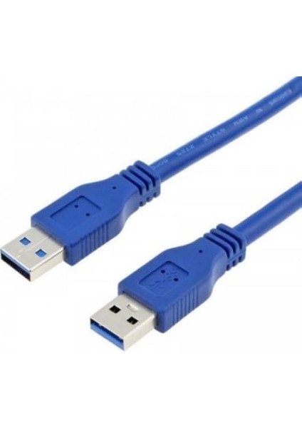 USB 3.0 Erkek Erkek Kablo 30 cm Erkek Erkek USB 3.0 Kablo