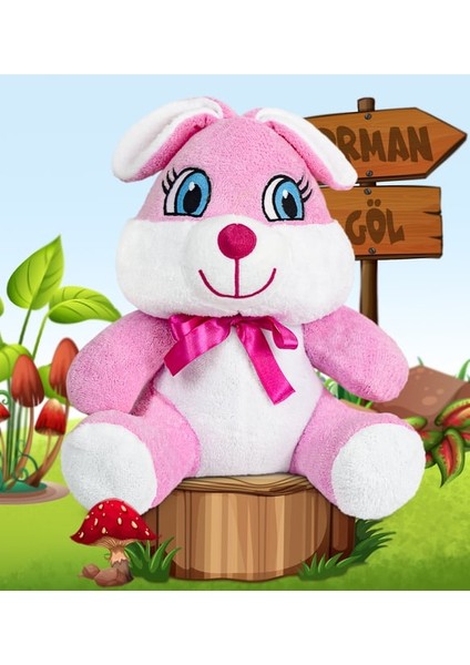 Peluşcu Dayı Sevimli 25 cm Çiçek Peluş Serisi