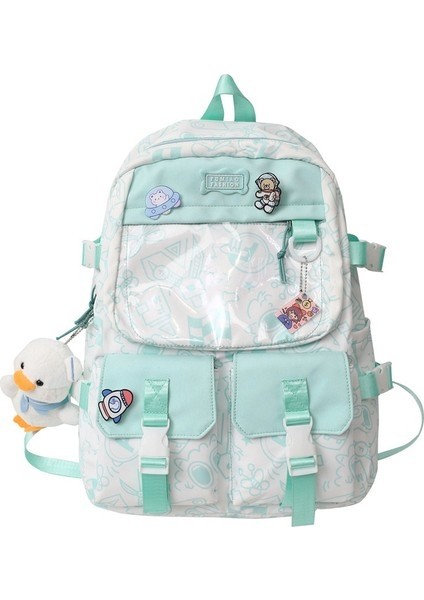 Istanbul Store Su Geçirmez Grafiti Sırt Çantası (Yurt Dışından)