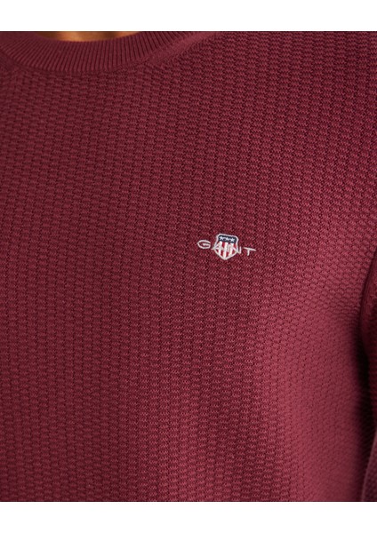Erkek Bordo Regular Fit Bisiklet Yaka Kazak 8030210.638 indirimleri
