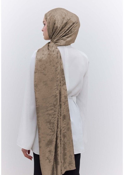 Luxury Shine Şal Vizon modelleri