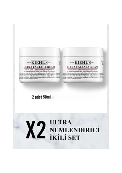 Ultra Facial Cream Nem Ikilisi Seti Set