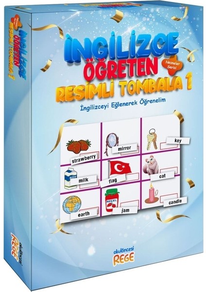 Ing.öğreten Resimli Tombala - 1 (Yeni Üretim)