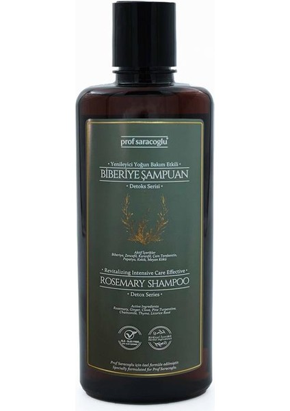 Bitkisel İçerikli Biberiye Şampuan 350 ml