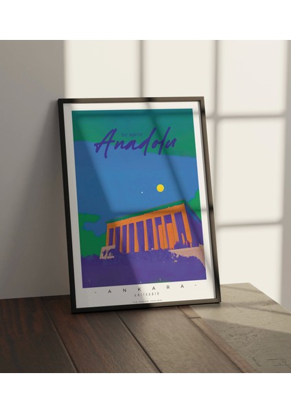 Bir Aşk'tır Anadolu No:2 Ankara Art Print