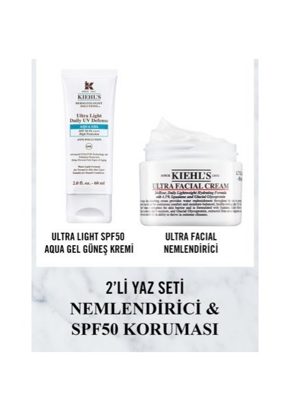 Ultra Nemlendirici Ve Daily Uv Güneş Kremi Cilt Bakımı Seti Set