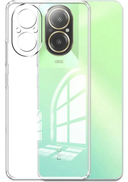 Caseworld Realme 12 Lite Kapak Kamera Korumalı Süper Silikon Şeffaf Kılıf