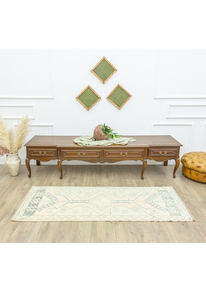 Yulsa Geometrik Desenli Yün Halı 70X193 cm fiyatları