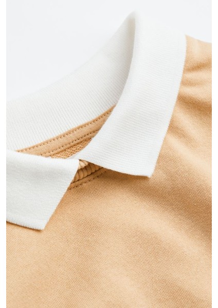 Yakalı Sweatshirt