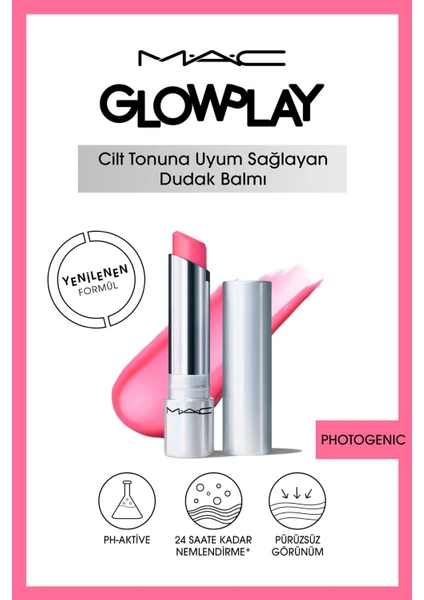 Glow Play Nemlendirici Dudak Balmı - Photogenıc