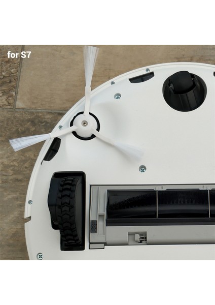 Xiaomi Roborock S7 S7 Max S7 Maxv T7S T7S Plus S6 S5 Max S50 S55 E35 E2 Robot Süpürge Parçaları Beyaz Için Yan Fırça (Yurt Dışından)