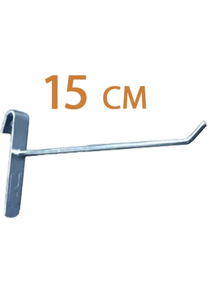 40 Adet 15 cm Metalik Tel Pano Kancası, Bijuteri Kancası, Mağaza Kancası, Aksesuar Askısı 1