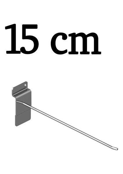 60 Adet 15 cm Kanallı Pano Kancası, Bijuteri Kancası, Aksesuar Askısı, Çok Amaçlı Askı