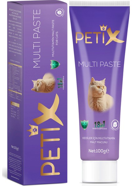 Multivitamin Kedi Malt Macunu 100 gr