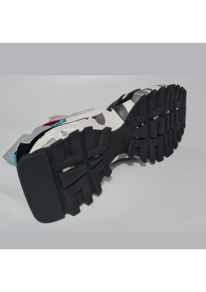 Bağlı Lastikli Triko Fashion Sport Erkek Spor Ayakkabı 19279 fırsatları