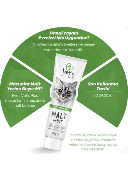 Anti-Hairball Malt Macun 100gr (Tüy Yumağı Önleyici)