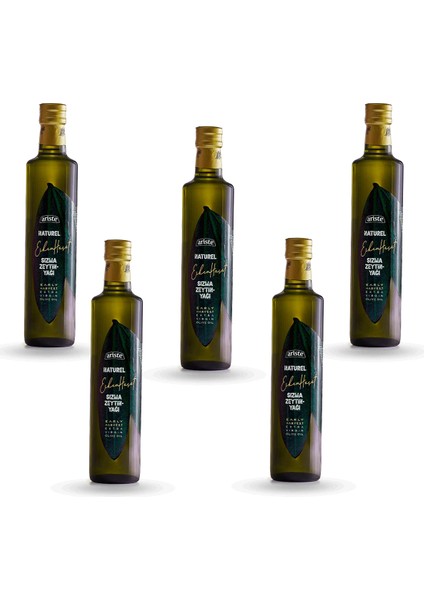 Erken Hasat Zeytinyağı 500 ml 5'li Set