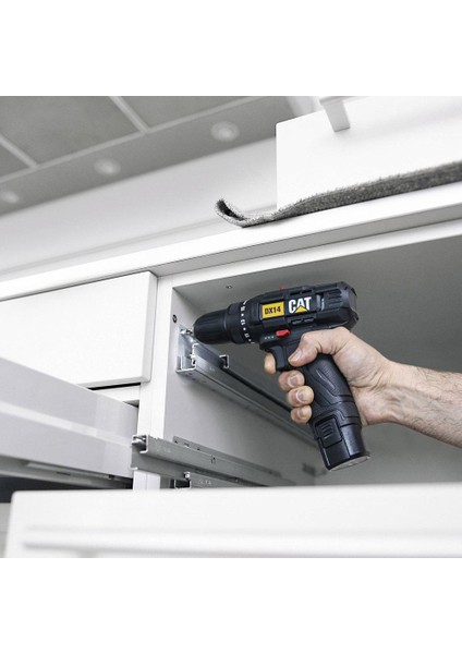 DX14.2 12VOLT/2.0AH Li-Ion Çift Akülü Profesyonel Şarjlı Matkap