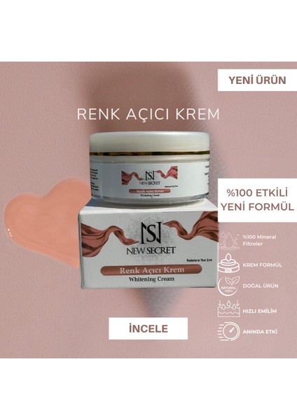 Renk Açıcı Krem