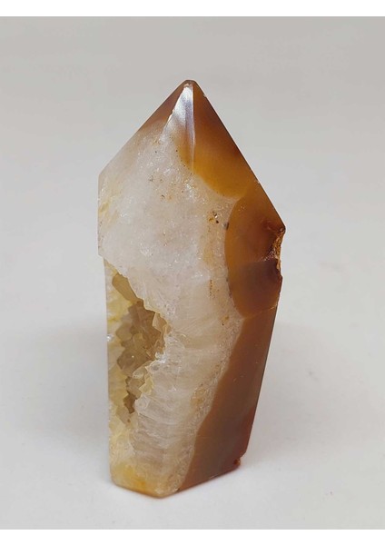 Kalsedon & Akik Druze Taşı Koleksiyonluk Piramit Uçlu (53010) fiyatları