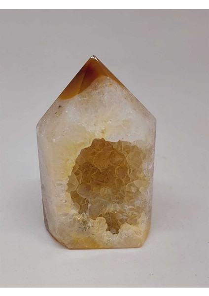 Kalsedon & Akik Druze Taşı Koleksiyonluk Piramit Uçlu (53010) indirimleri