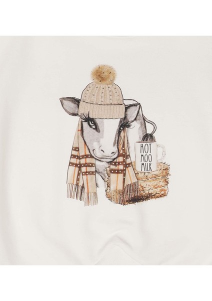 Kız Çocuk Baskılı Sweatshırt fırsatları