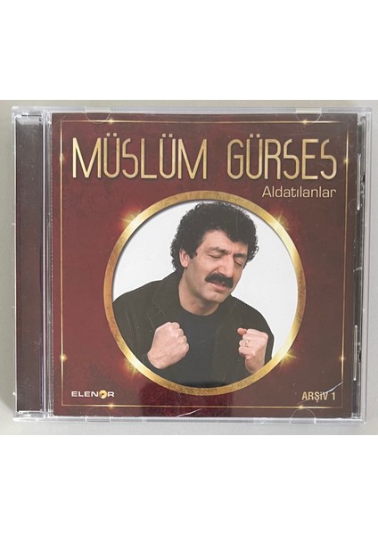 Elenor Plak Müslüm Gürses Aldatılanlar Arşiv 1 CD (Orjnal Dönem Baskı Cd)