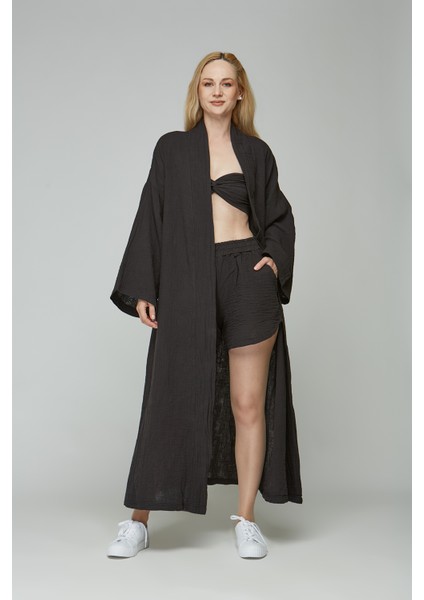 Müslin %100 Pamuk Kimono&kaftan