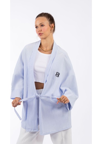 Christina's Storm Baby Blue Lionessa Kimono