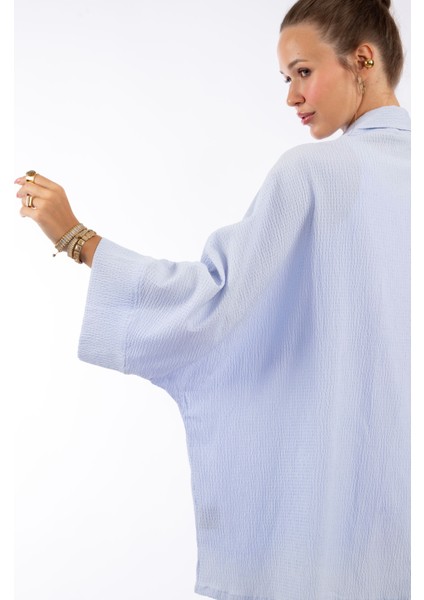 Christina's Storm Baby Blue Lionessa Kimono