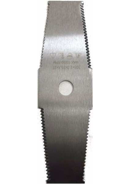 2 Yönlü Testere Dişli Tırpan Bıçağı 400 mm