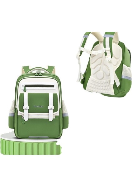 Ilkokul Çocukları Için Baskılı Logo Erkek ve Kız Çocukları 1-3-6 Sınıf Eğitim Kurumu Ultra Hafif, Ağırlık Azaltıcı Su Geçirmez (Yurt Dışından)